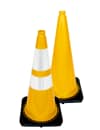 28" Yellow Traffic Cones